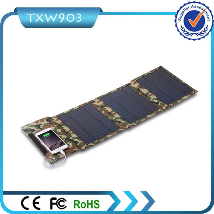 CE ROHS складной солнечное зарядное устройство USB