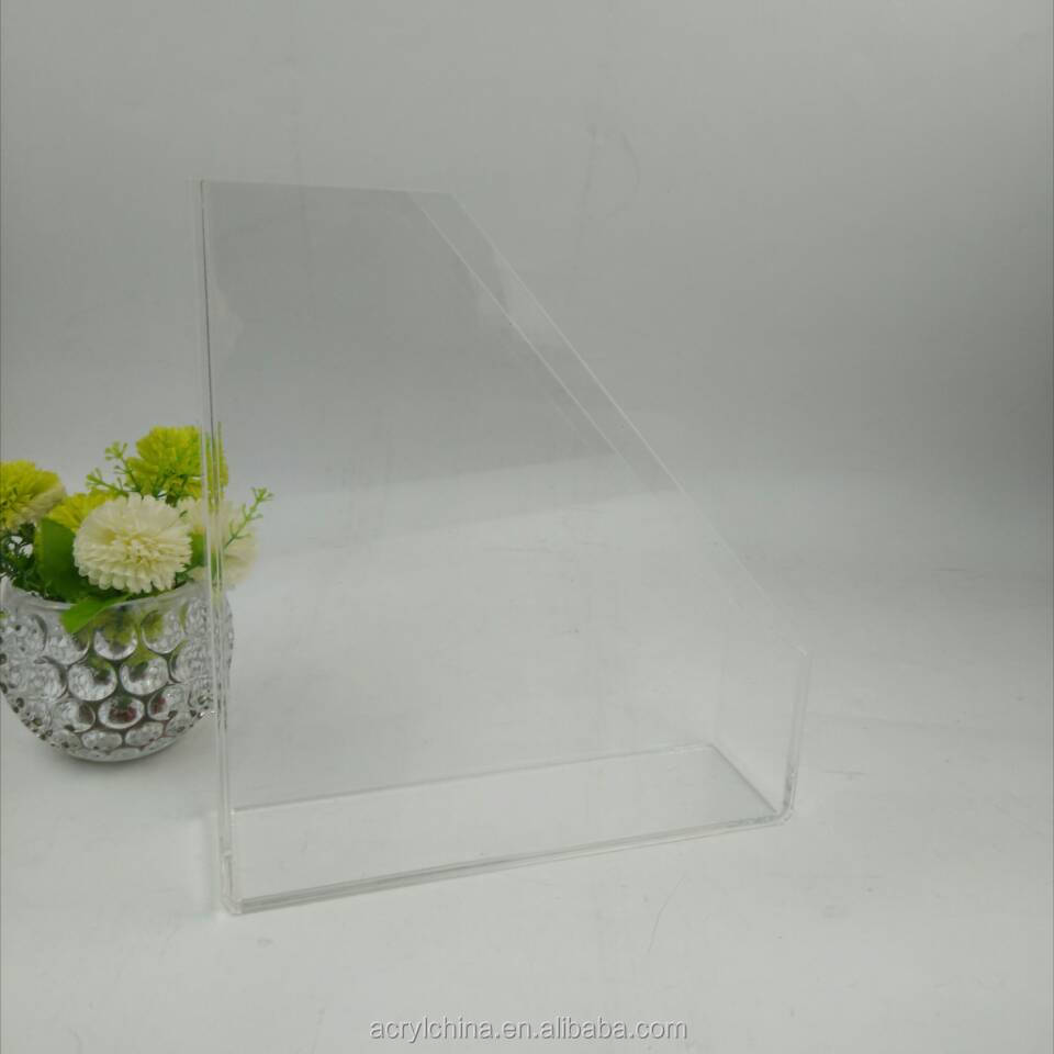 Factory sale of clear acrylic file folder holder