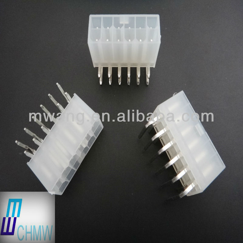 12 pin 4,2 мм правый угол molex PCB клеммы разъема