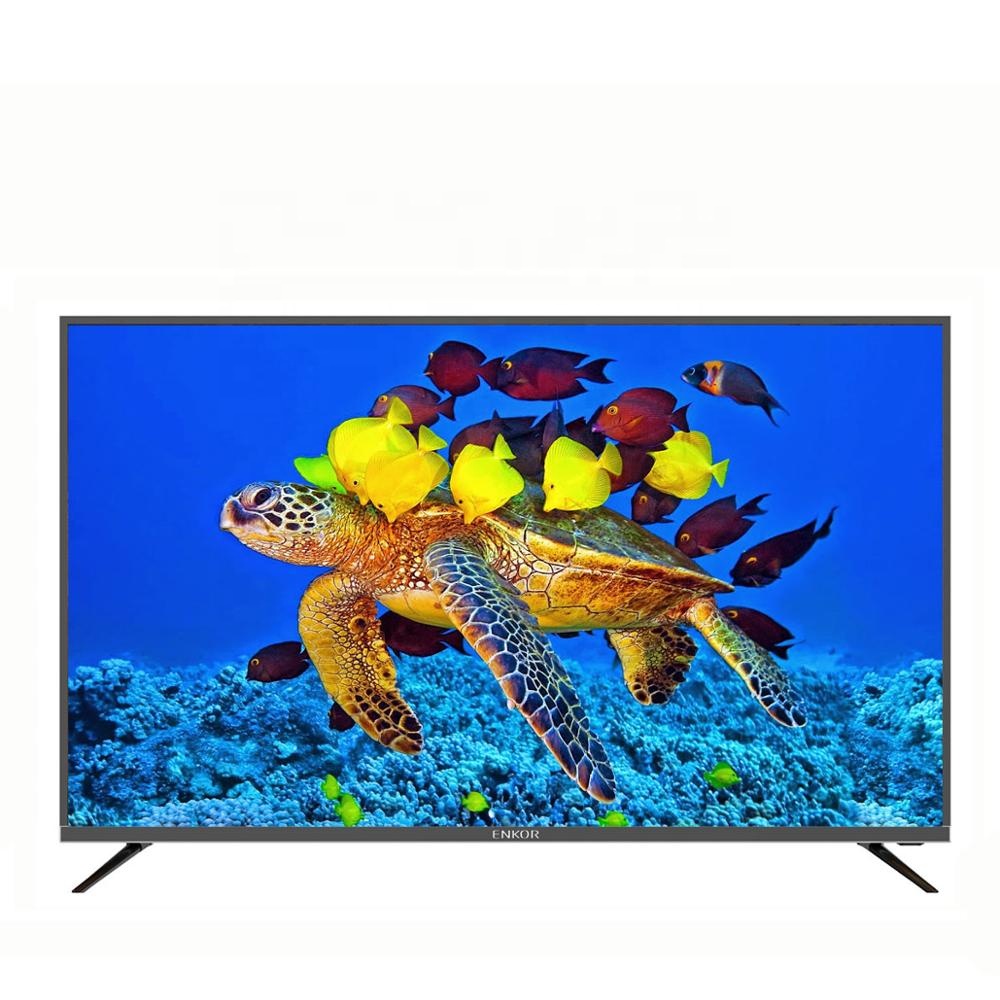 Лидер продаж 2019, фабрика ENKOR, 24, 32, 40, 43, 50, 55 дюймов FHD и UHD, оптовая продажа, Телевизор с ЖК-дисплеем, 4k, светодиодный телевизор