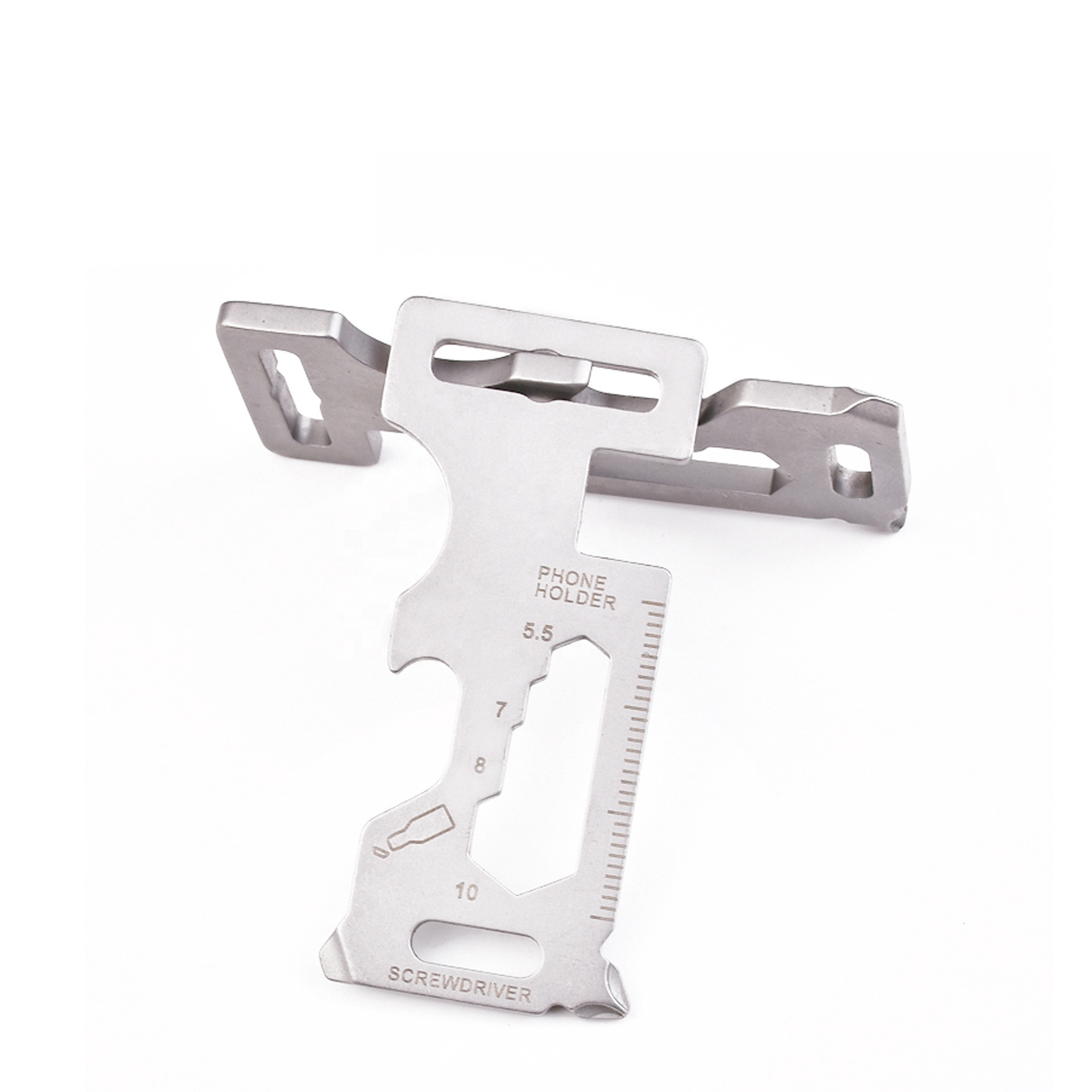 Emergency Survival Outdoor Tools EDC Pocket Field Self-defense Tool Card Fine-punching edc Multi-function Gadget