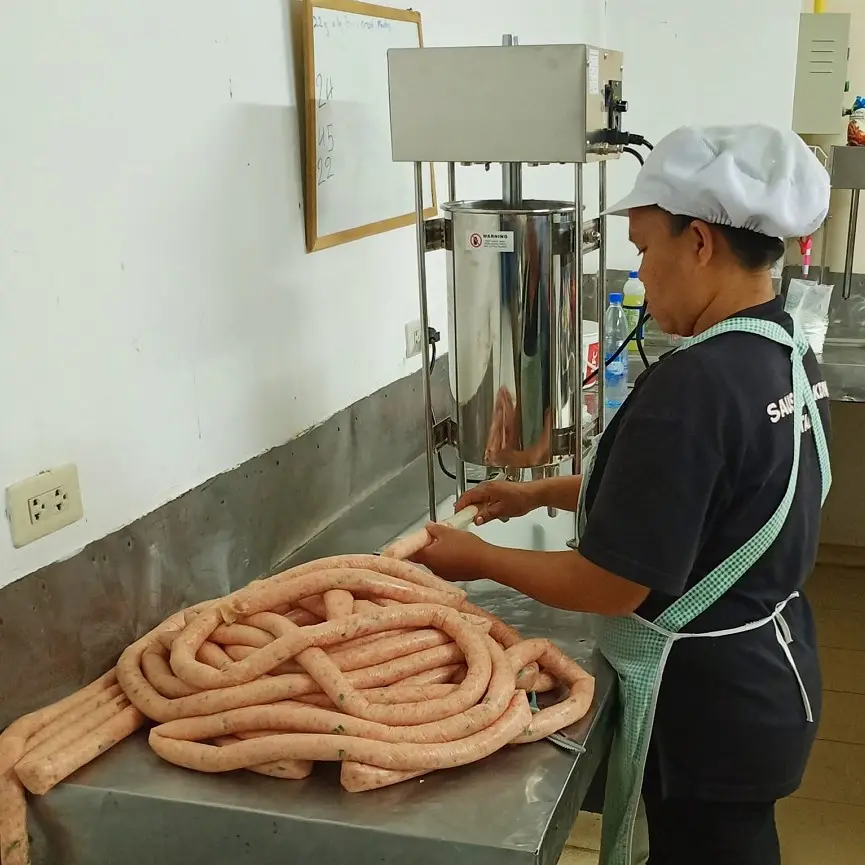 Full-automatic Meat Machinery Big Scale Sausage Filling Machine