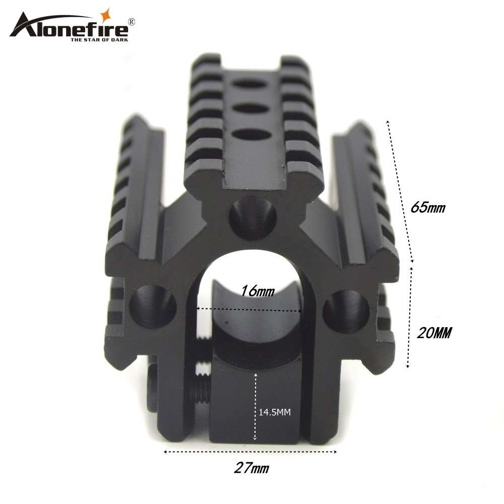 Alonefire M044 страйкбольная винтовка, пистолет, 21 мм, тактический Пикатинни, виверный прицел, рельсовая направляющая, крепление для прицела, Легкие аксессуары