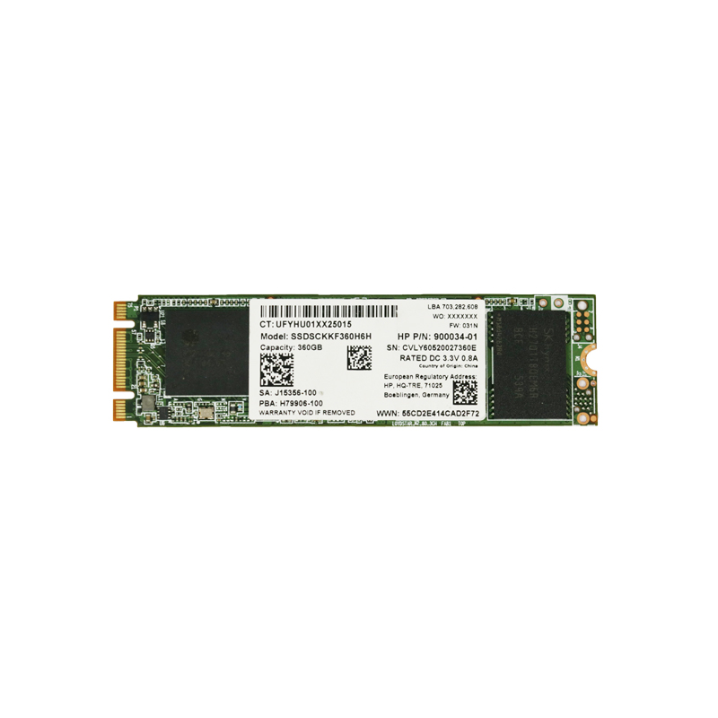 900034-01 SSDSCKKF360H6H Pro 2500 серии 360 ГБ 3,0 SATA 6 ГБ/сек.