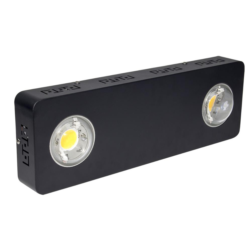 Белый Чехол Премиум 200W COB светодио дный сельскохозяйственная лампа лампочки высоких технологий укороченный расти недорого, краные светодиоды COB