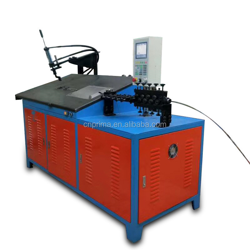 Автоматическая cnc 3D металлическая сталь Зигзаг пружинная проволока гибочная машина