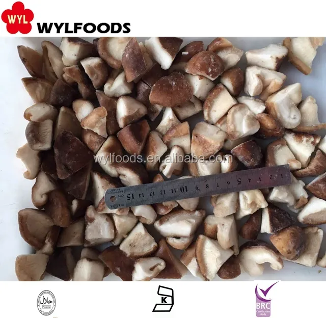 Frozen Shiitake Mushroom Cuts For Hot Sales