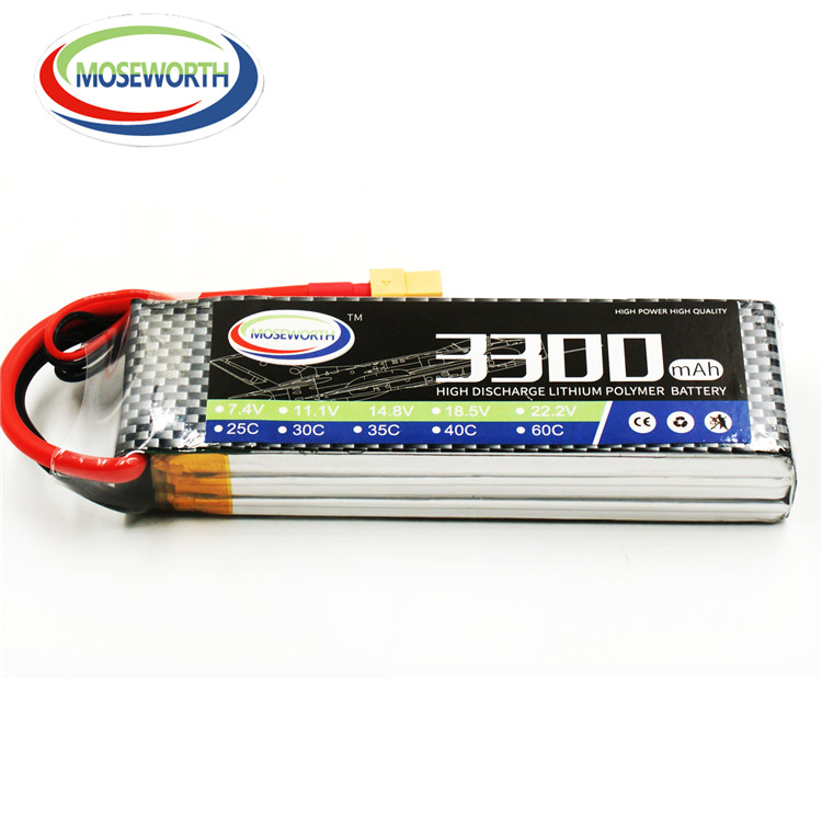 3300 11,1 аккумулятор lipo с высокой скоростью мАч 25C rc lipo батарея