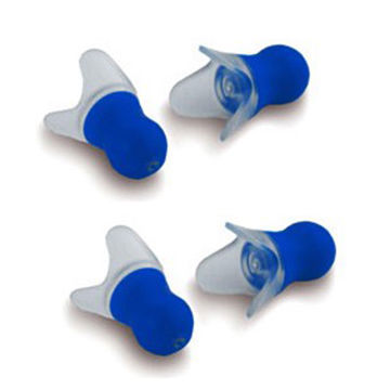 Pressure reducing aircraft safety silicone aviation ear plugs for passenger
