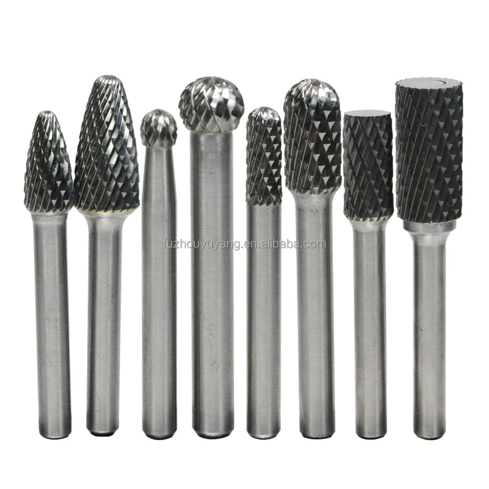 6mmTungsten carbide rotary burrs Cemented carbide Electric engraving tool