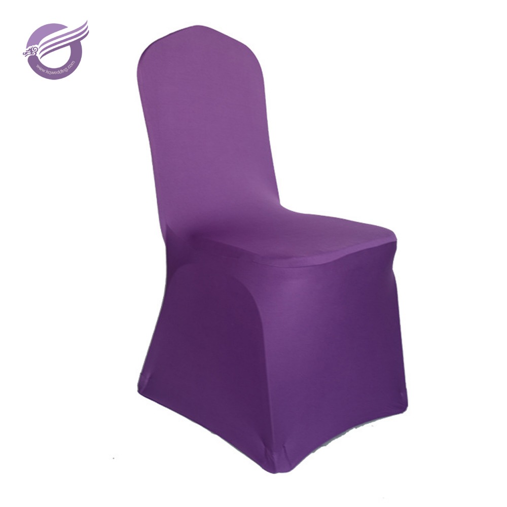 YT00313 white cheap wholesale wedding camping banquet spandex chair cover