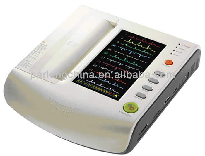 12-канальный ЭКГ/ЭКГ машина ECG-120C