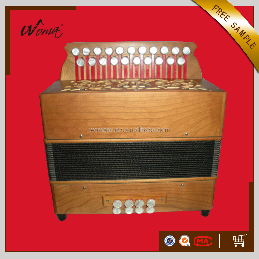 Акустический аккордеон из дерева Cagnoni Reeds 21K8B