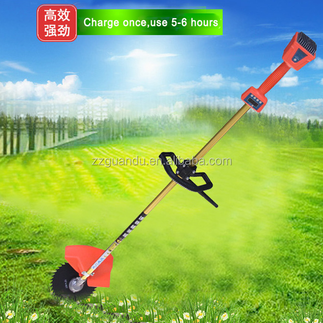 12V Electric battery string trimmer brush cutter / grass trimmer
