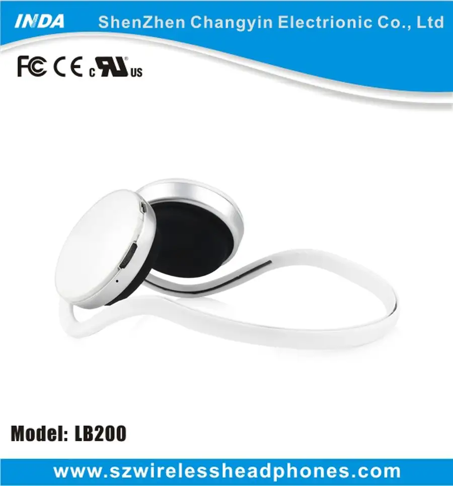 2014 шейным Спорт Bluetooth для беспроводной стерео гарнитура с микрофоном LB200