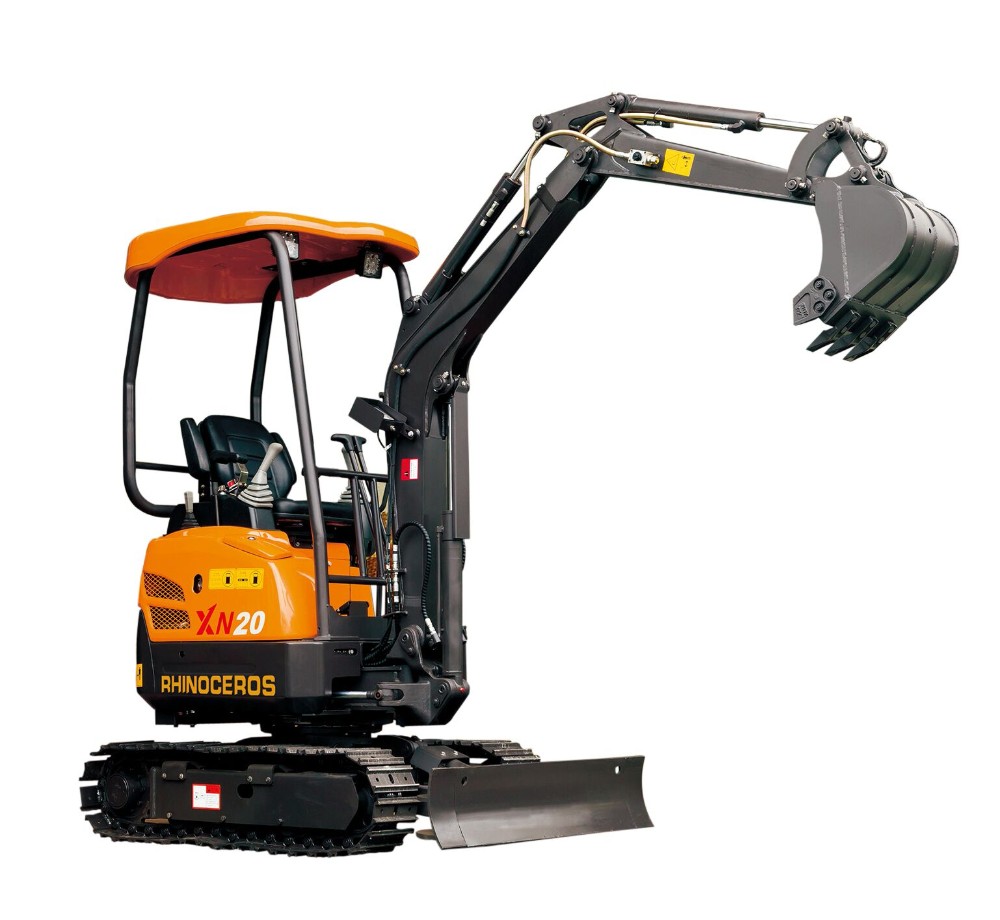 Мини садовый экскаватор Rhinoceros XN20, 2 тонны, цена