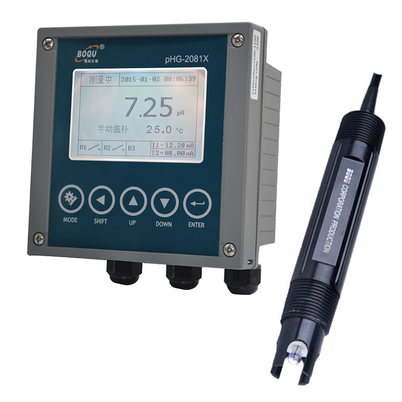 Английское меню ph orp meter