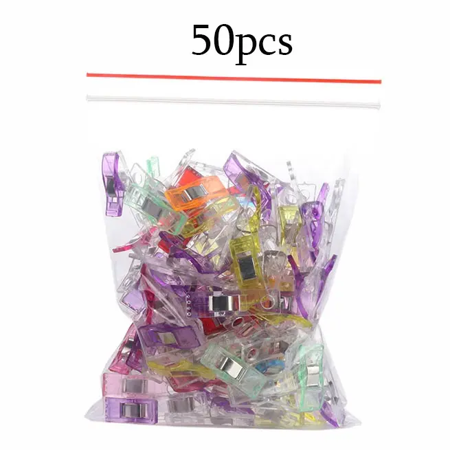 Hot 38mm plastic sewing clips colorful with hanging hole