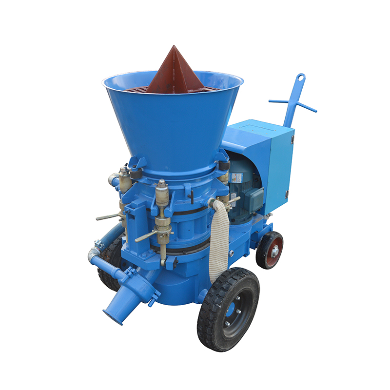 Castable Pan Mixer Gunning Refractory Manual Cement Pressure Drop Grout Pump Construction Machinery Hsp Series Shotcrete Machine