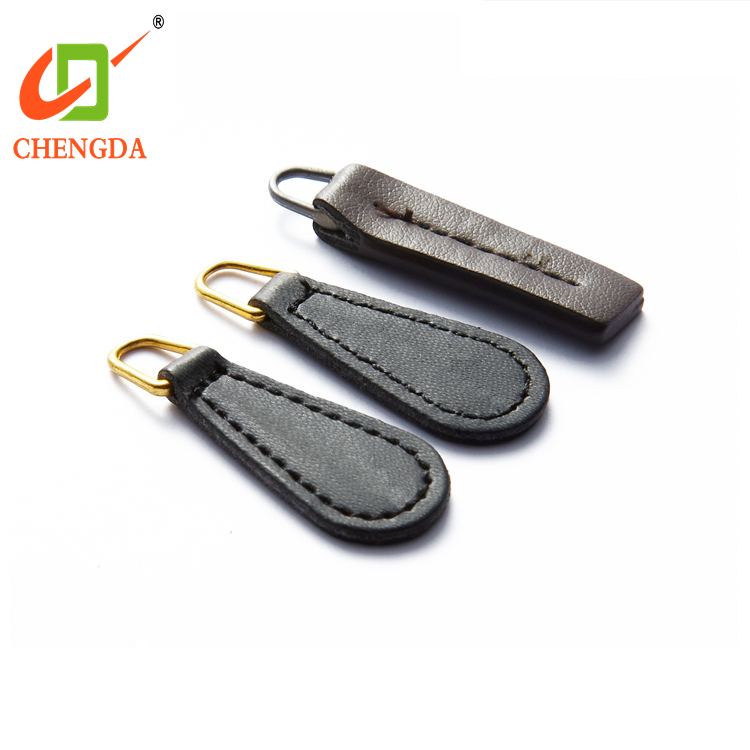 CHENGDA пользовательский декоративный продукт, покрытие одежды, кожа, молния, молния, вытяжной слайдер