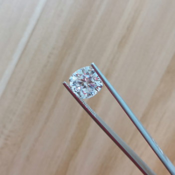 D Цвет VVS подушки cut Белый moissanite ювелирные изделия с бриллиантами реальный выстрел изображение