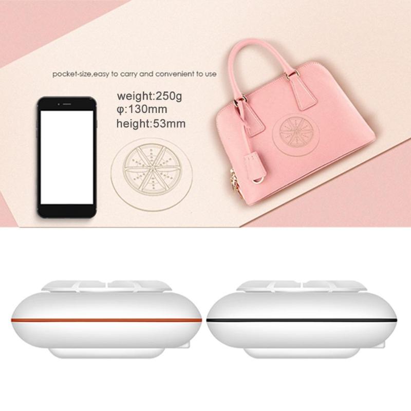 USB мини ультразвуковая турбинная стиральная машина Портативная сушилка для белья стиральная машина