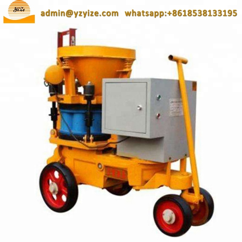 Машина для сухого смешивания бетона aliva shotcrete/машина Gunite для строительных материалов