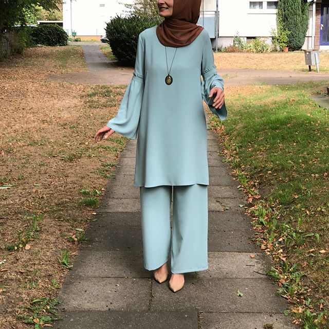 Лидер продаж, длинные арабские мусульманские Брюки abaya для женщин