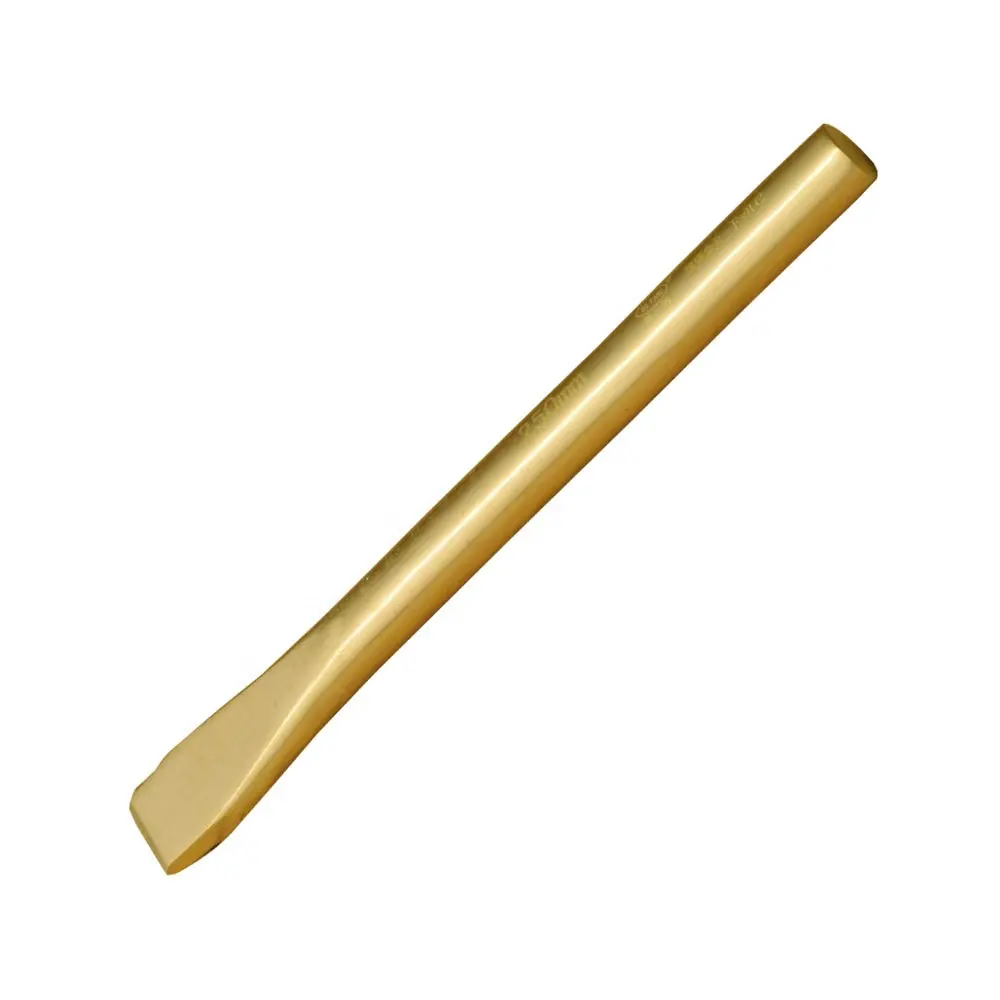 Non Sparking Safety Flat Chisel- AlBr, brass chisel,copper chisel 22*300mm