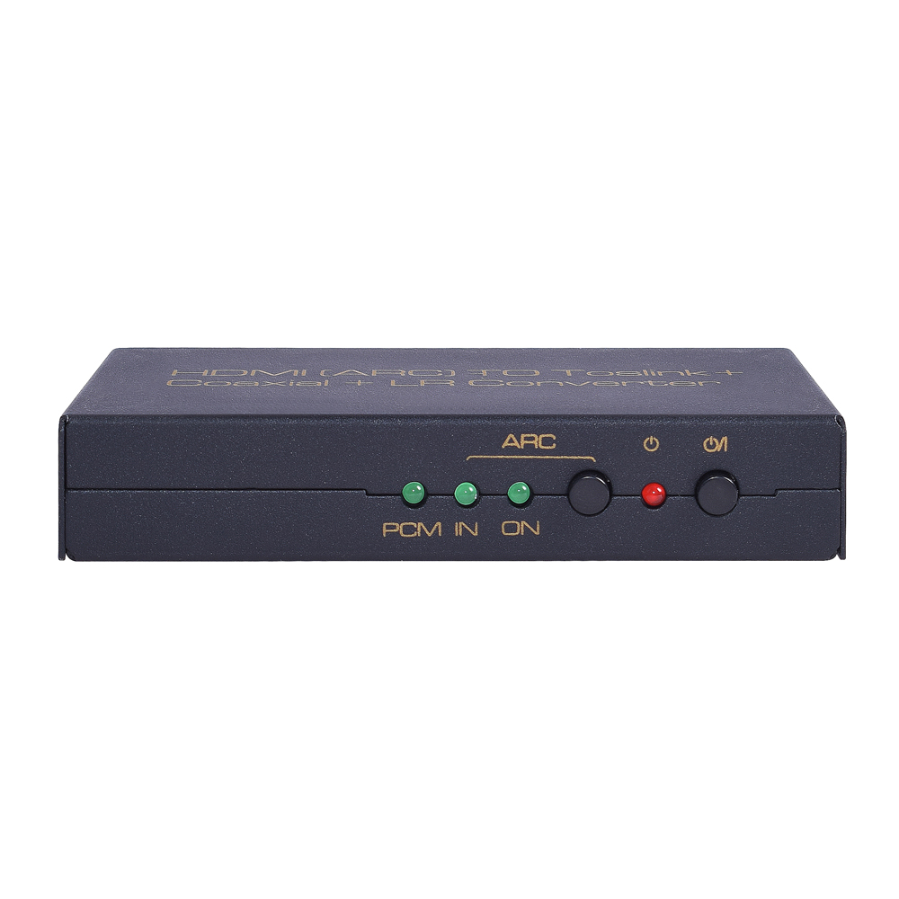 Преобразователь HDMI ARC в Toslink + коаксиальный + L/R высококлассный выходной адаптер для старого телевизора