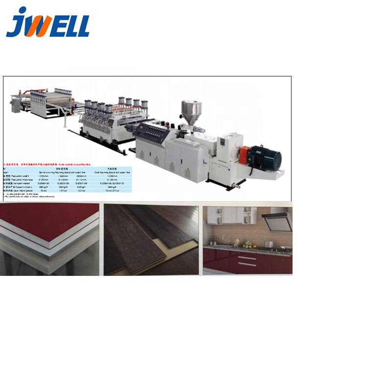 Устройство для экструзии вспенивающей доски JWELL-PVC/WPC