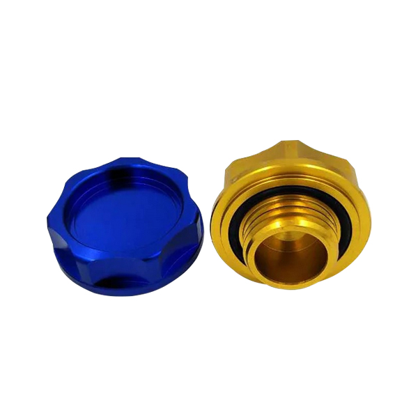 CNC machining aluminum alloy tank cover oil filler gas cap