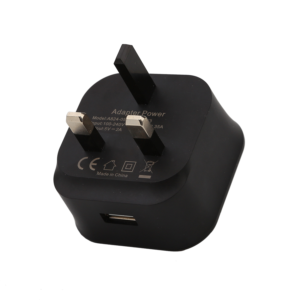 Популярные новые Usb 5V 2A английская вилка с 3 зубцами зарядное устройство для телефонов на базе Android с Bluetooth