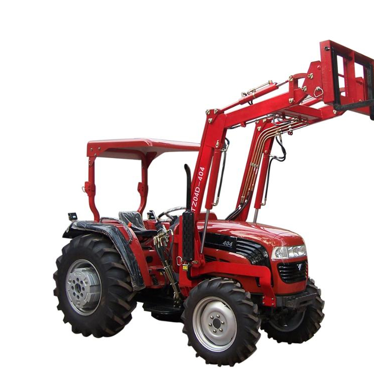 35hp 40hp 45hp трактор фермы с A/C кабина фронтальный погрузчик экскаватор-диск борона кукурузный сеялка