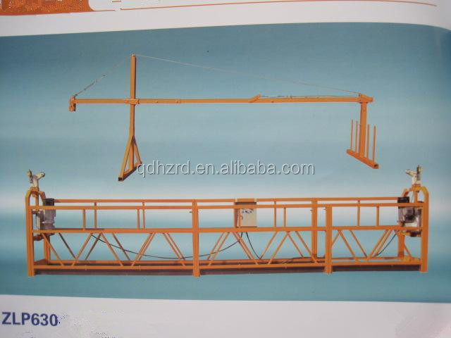 Zlp630 Galvanized Suspended Platform Gondola Scaffolding