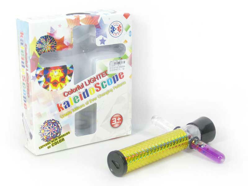 Новый дизайн калейдоскоп с свет/LED kaleidoscopeGA021754