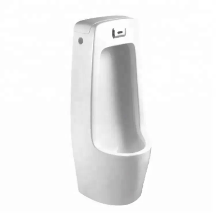 Wholesale floor standing ceramic automatic flush sensor male urinal bowl