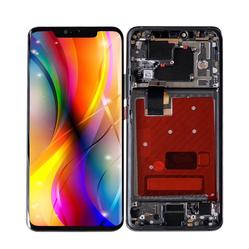 Оригинальный ЖК-дисплей с рамкой для Huawei Mate 20 Pro сенсорный экран ЖК-дисплей для Mate 20 Pro LYA-L29 с технологией сканирования отпечатков пальцев замена экрана