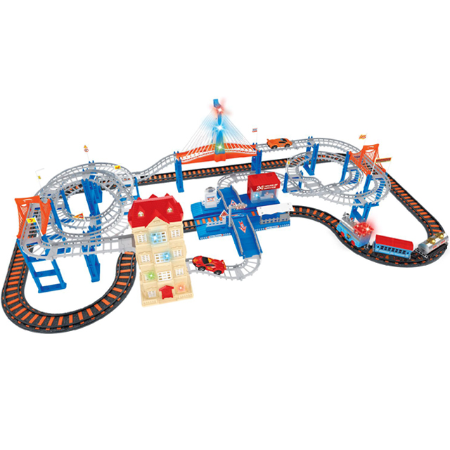 Лидер продаж, высокоскоростной железнодорожный поезд 2 в 1 thomas track игрушки для детей