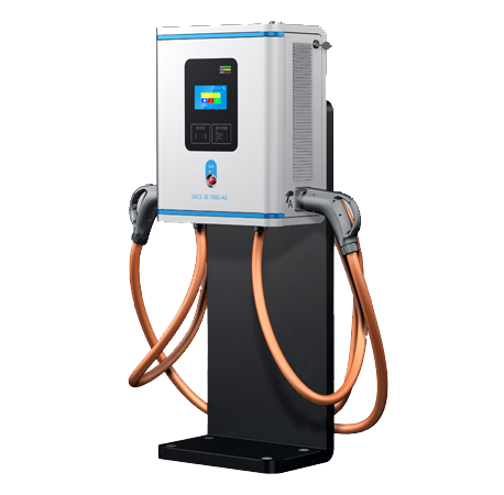 400 в 30 кВт DC EV зарядное устройство с разъемами CCS2 CHAdeMO