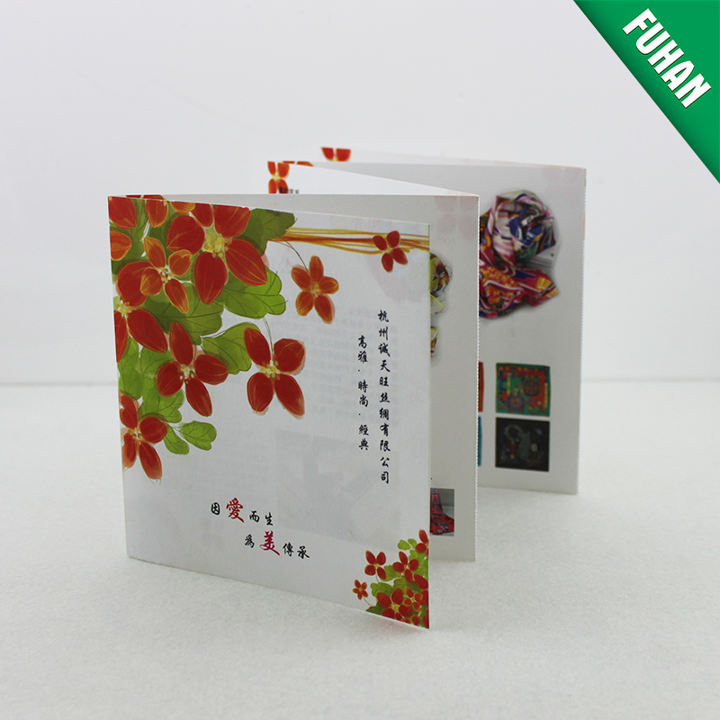 Оптовая Печатная брошюра Tri Fold