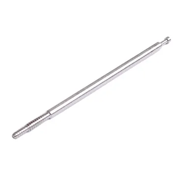 New Products Chrome Stainless Steel Threaded Knurled Rod