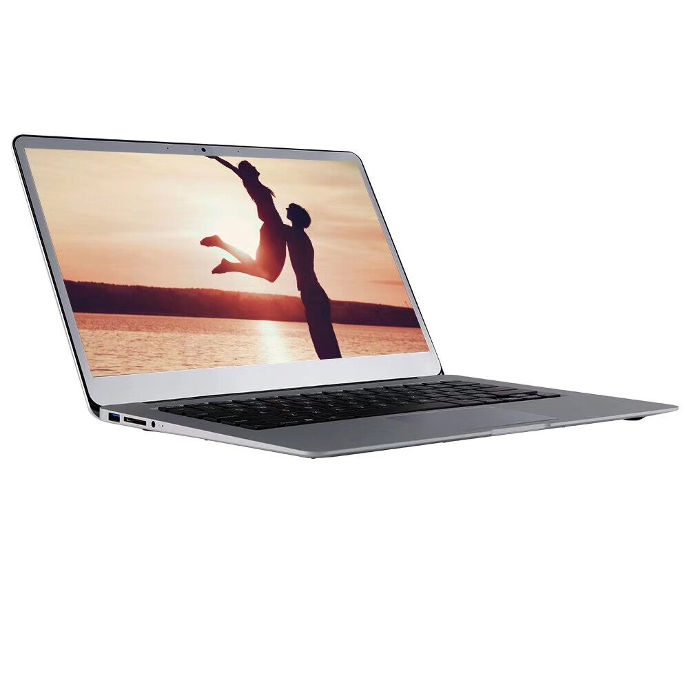 Тонкий ноутбук 14,1 дюйма, алюминиевый ноутбук Intel Core i7 8550U Quad Core 8 Гб ddr4 256 Гб SSD, ноутбуки, компьютер 1920*1080 IPS экран, ультрабук