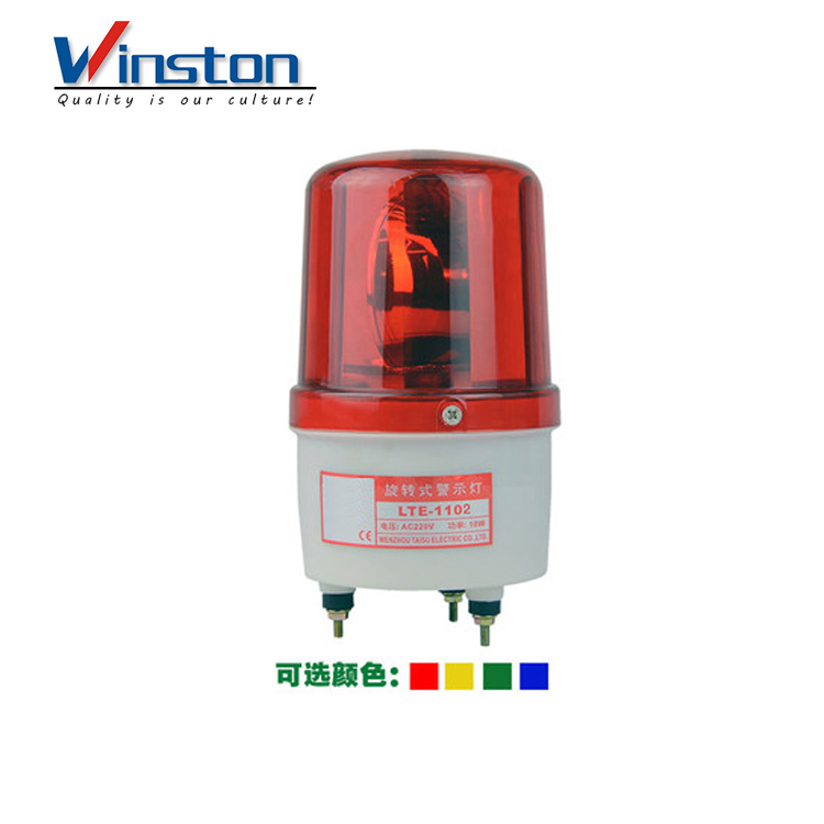 DC 12V 24V LTE-1102 лампы вращающаяся сигнальная лампа