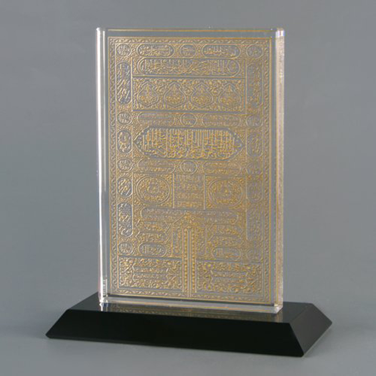 Noble high quality custom Kaaba Muslim Craft crystal Islamic gift