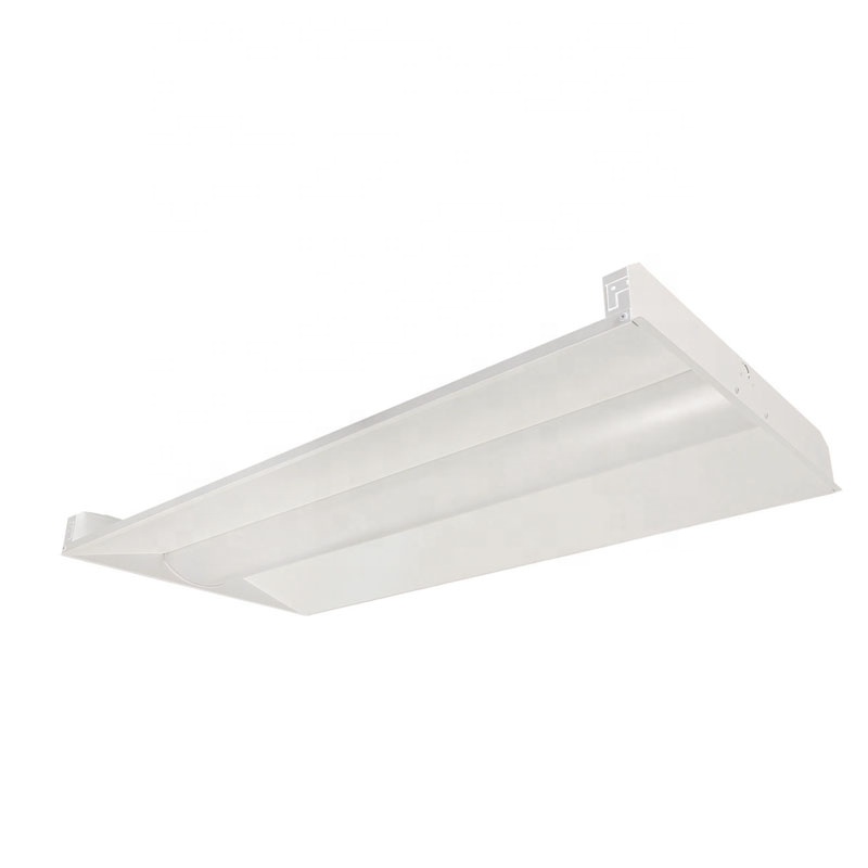 45 Вт 5600lm встраиваемые 2x4 LED параболический объемный Troffer 2x2 футов Падение Потолочный светильник 1x4 лежал в флуоресцентный замена Troffer