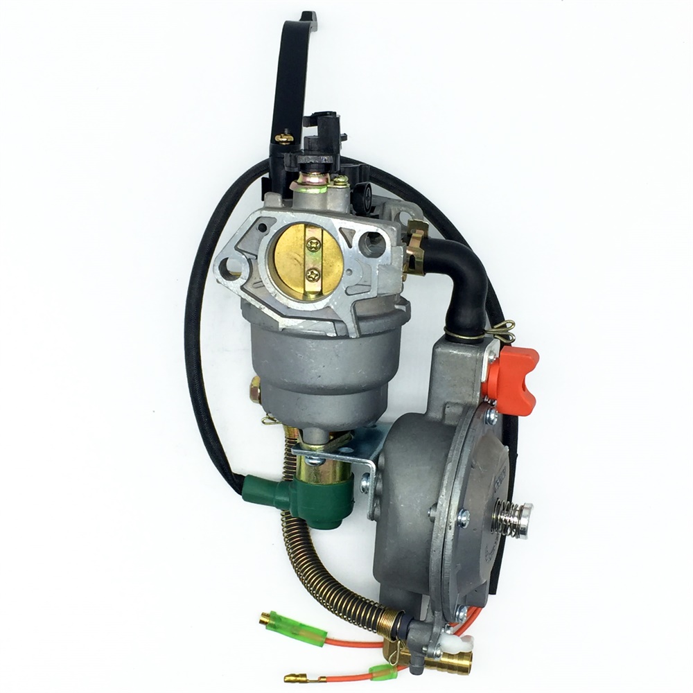 Мотор двигателя GX390 CARB 188, генератор 13HP, двухтопливный тип, карбюратор с ручным управлением