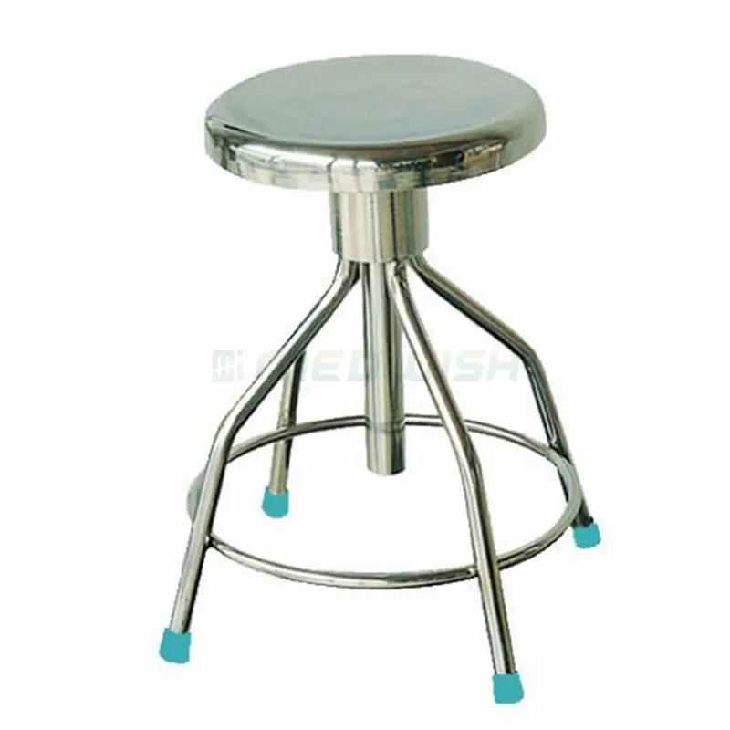 AG-NS006 China golden supplier hospital operation room hospital furniture nurse seats stainless steel doctor stool