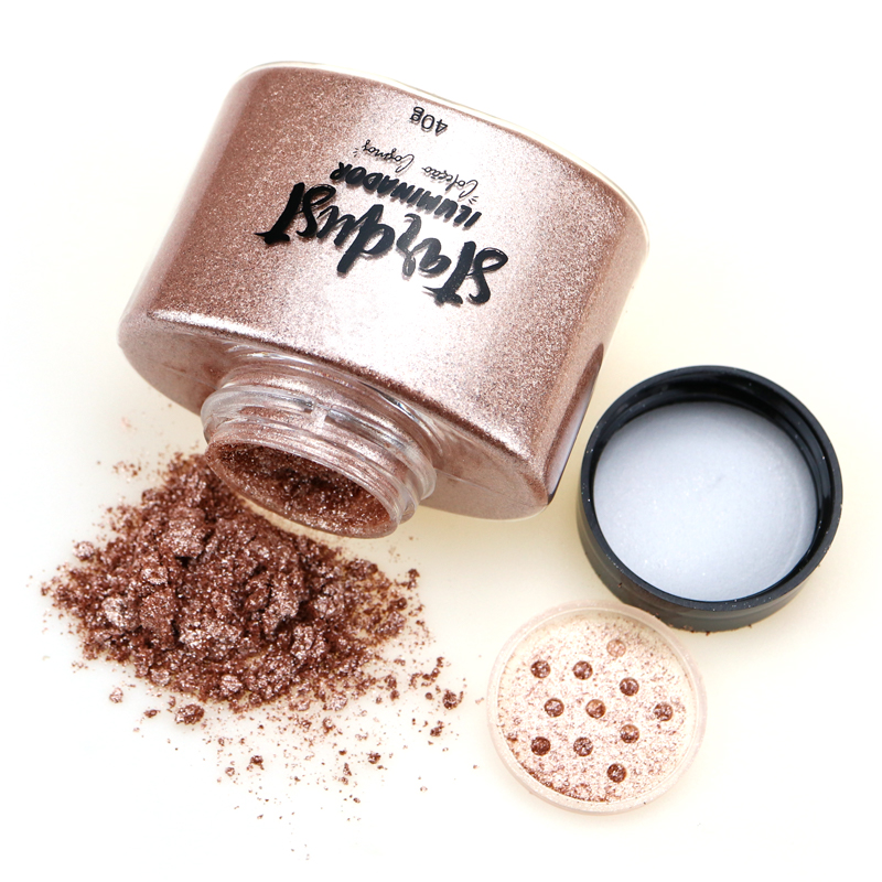 4 оттенков лучший Shimmer Подсветка порошок Лицо Макияж Loose Powder Highlighter