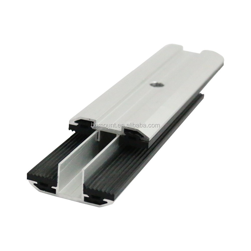 2021 Factory direct supply Aluminum Frameless Solar Panel Thin Film Mid Clamp for solar mounting bracket
